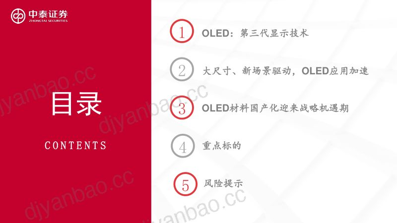 OLED材料行业深度报告：供需双轮驱动国产如日方升-230928（53页） 第2页