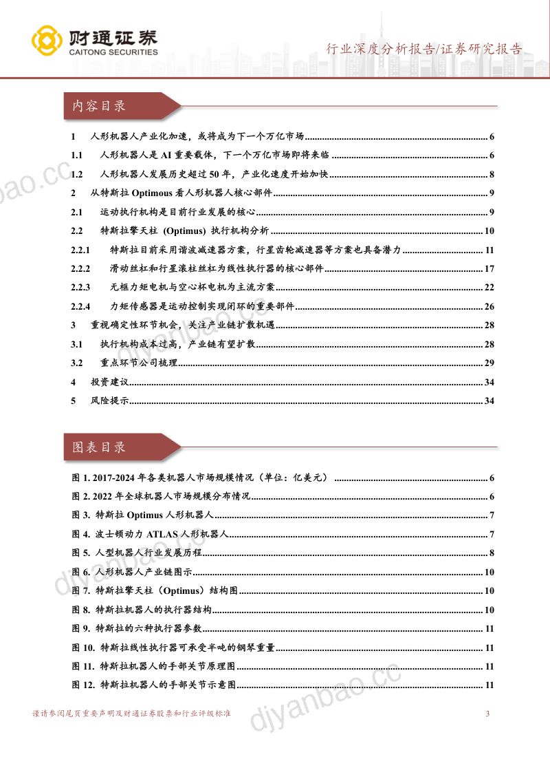 机器人行业深度报告：人形机器人大时代来临关注各环节产业机遇-230712（35页） 第3页