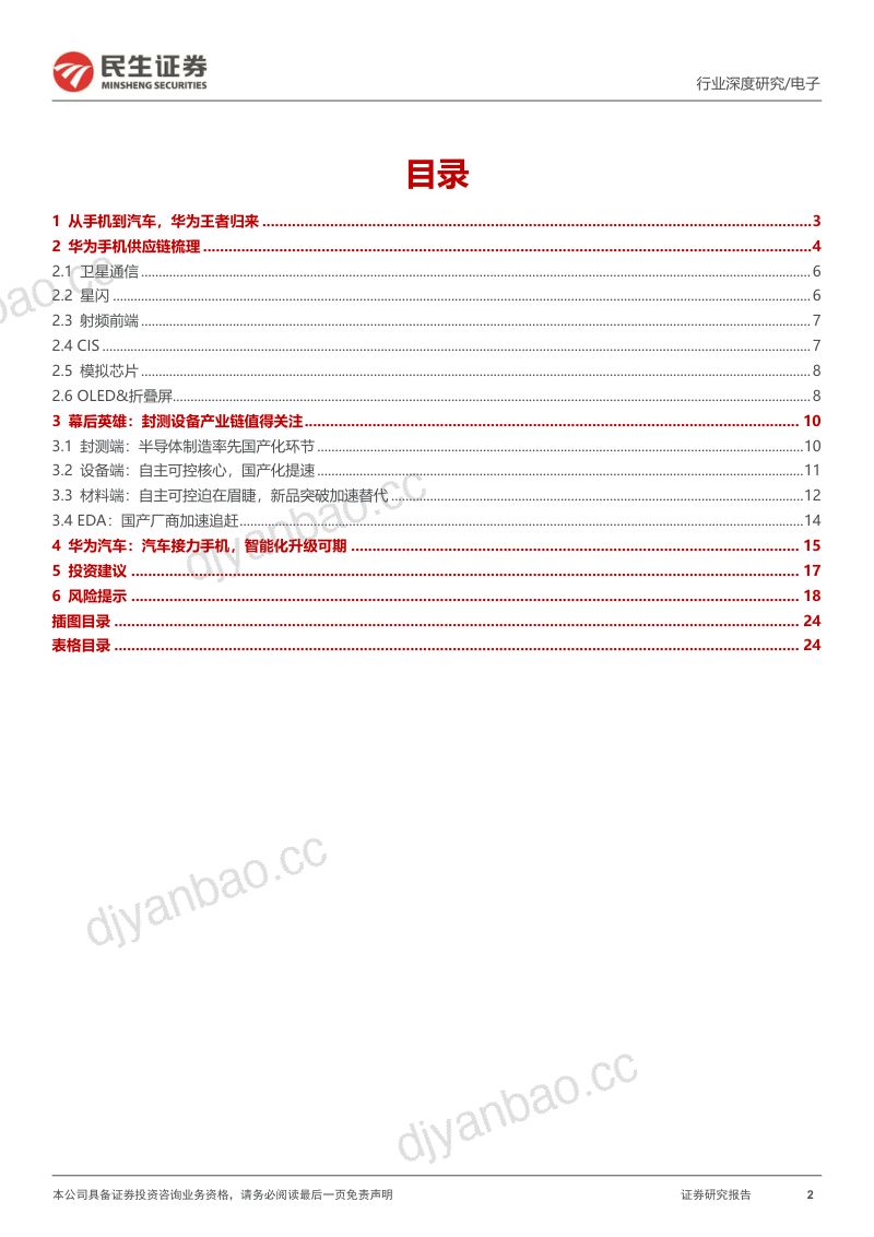 电子行业深度报告:华为王者归来产业链整装待发-230917(25页) 第2页