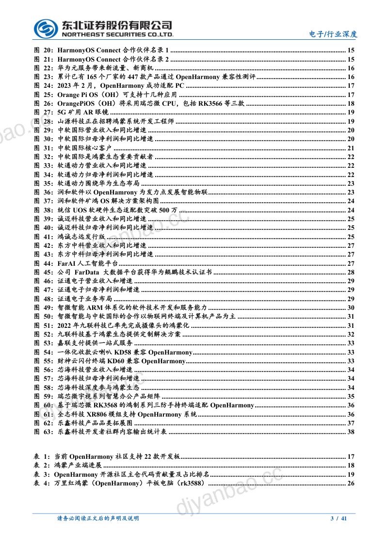 电子行业深度报告:从万重山到千帆起鸿蒙即将绽放-240115(41页) 第3页
