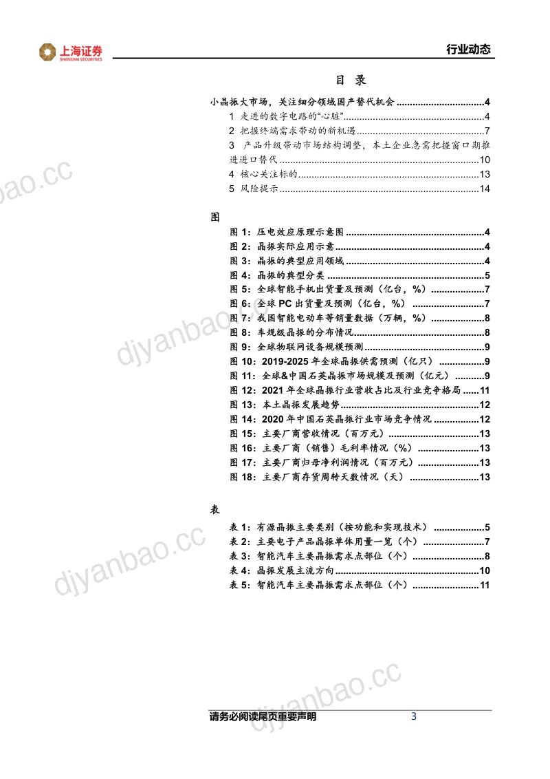 电子行业动态:小晶振大市场关注细分领域国产替代机会-240315(15页) 第3页