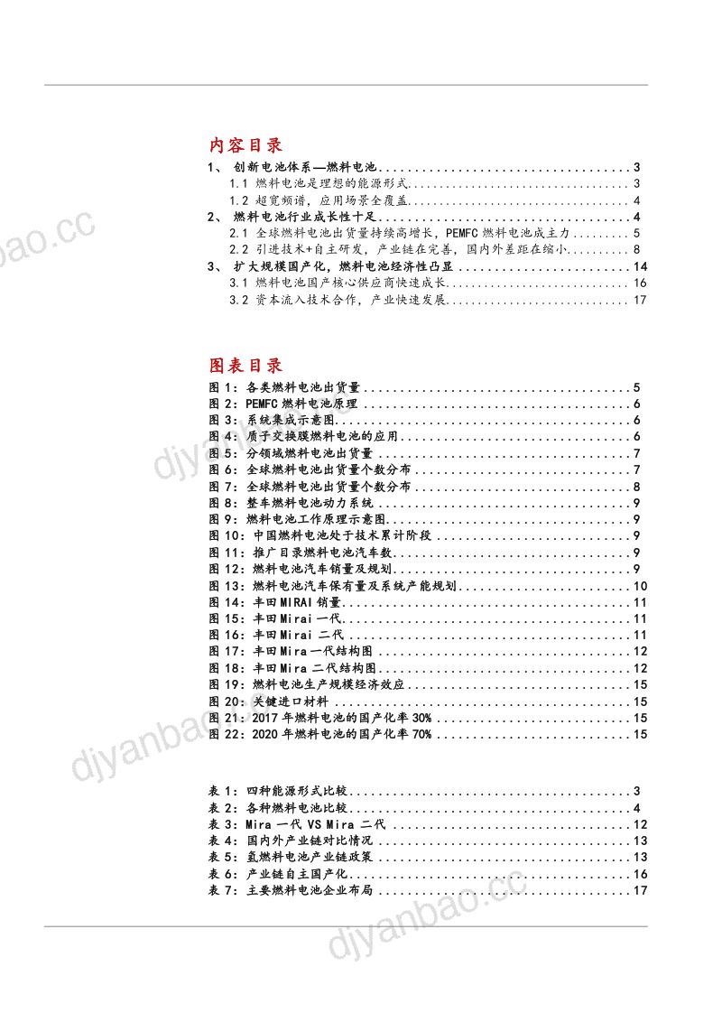 2021年燃料电池行业现状与国产化趋势分析报告（18页） 第2页