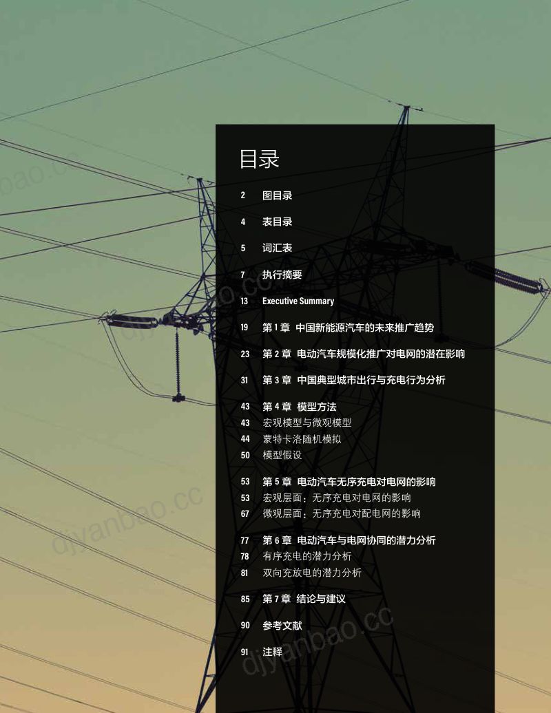 世界资源研究所:中国新能源汽车规模化推广对电网的影响分析(91页) 第3页