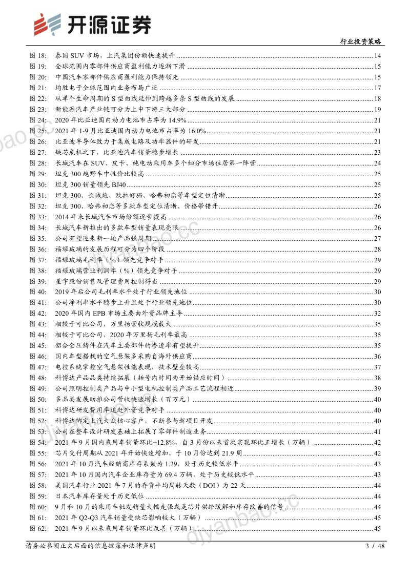 汽车行业投资策略:从稀缺性角度把握本轮汽车向上三大周期-211122(46页) 第3页