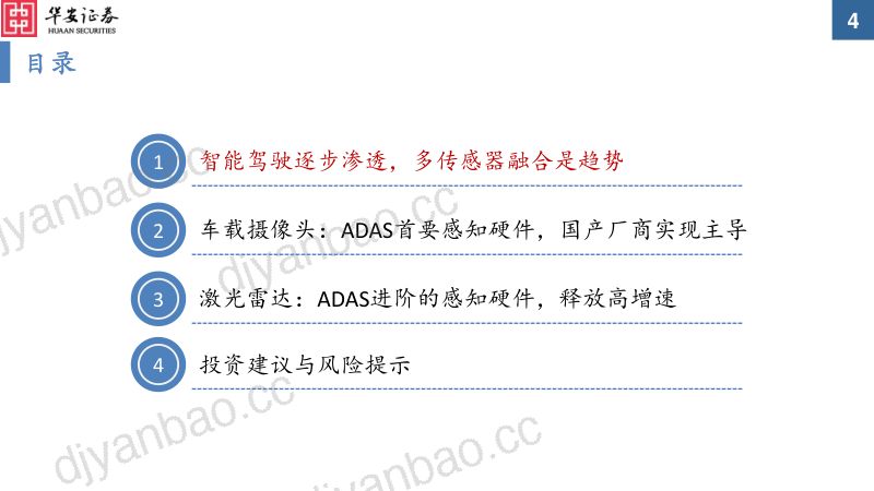 电子行业车载光学:ADAS加速渗透车载传感增长提速-220327(36页) 第3页