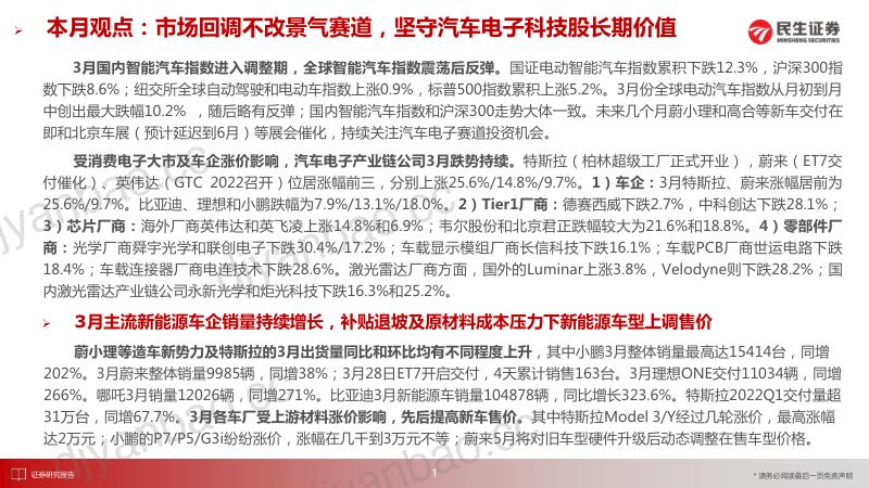 汽车电子行业:市场回调不改景气赛道坚守汽车电子科技股长期价值-220404(41页) 第2页