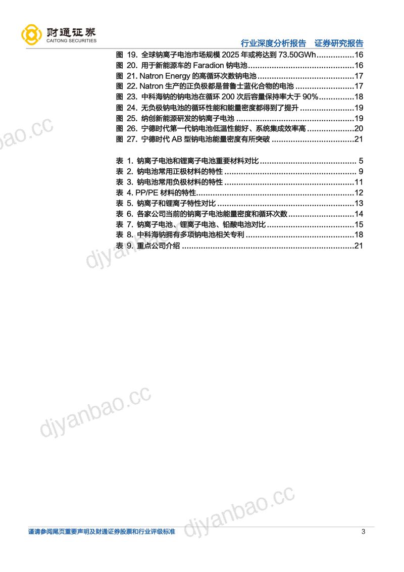 钠离子电池行业深度报告:蓄势待发即将快速成长-220924(23页) 第3页