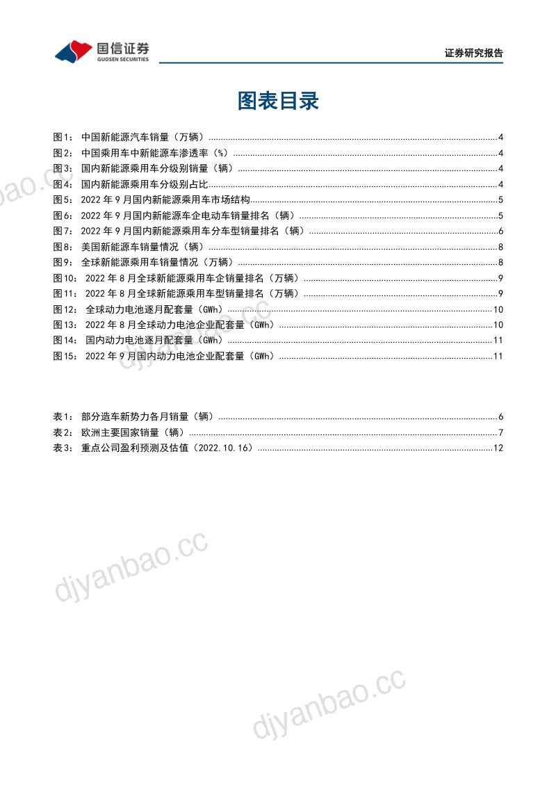 新能源车三电产业观察系列二十：国内再创销量新高龙头车企拉动铁锂电池出货超6成（14页） 第3页
