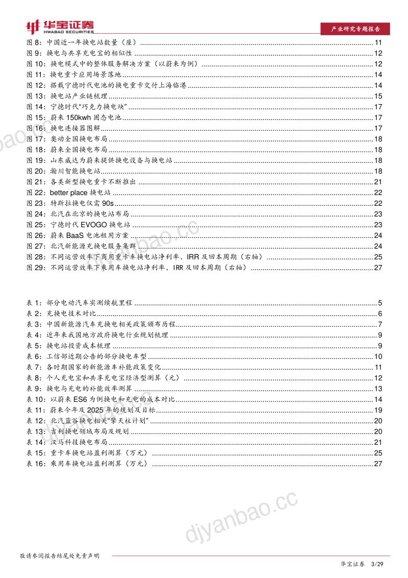 新能源车专题报告:换电模式经济性显现服务和运营是其核心能力-20221107(29页) 第3页