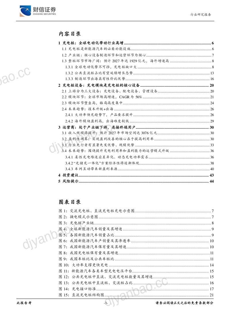 新能源电池行业:电动化带动充电桩需求设备及运营商有望受益-230901(45页) 第3页