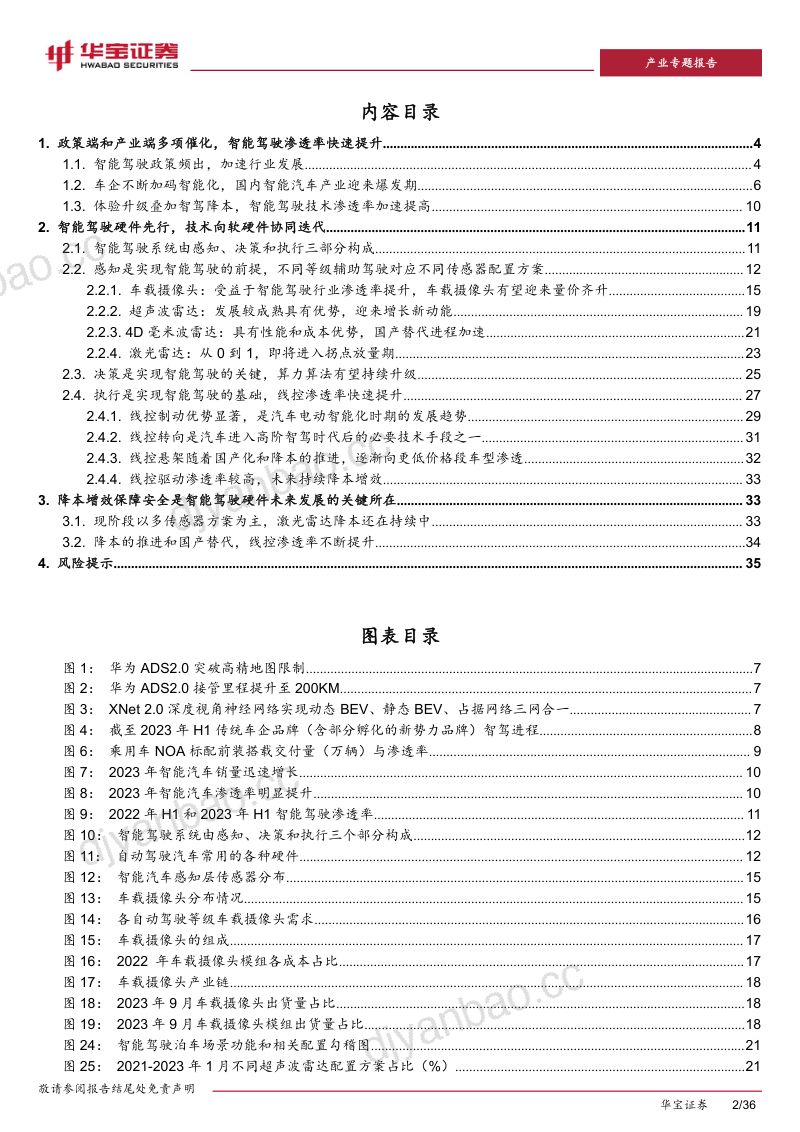新能源车行业深度报告:智能汽车产业迎来爆发硬件进入拐点放量期-231228(36页) 第2页