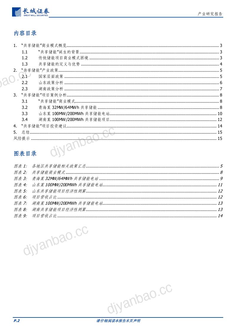 电力及公用事业行业：“共享储能”商业模式剖析-230613（17页） 第2页