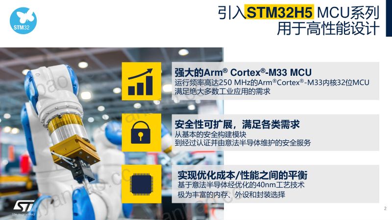 陈涛 (意法半导体)-全新高性价比的STM32H5系列-让性能和安全性触手可及 第2页