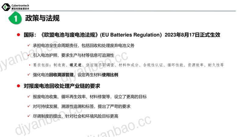 8 赛铂坦-退役锂电池资源化处理及智能化解决方案 第3页