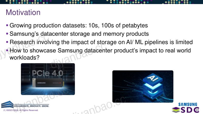 SNIA-SDC23-Inupakutika-Lofton-Benchmarking-Storage-with-AI-Workloads_1 第2页