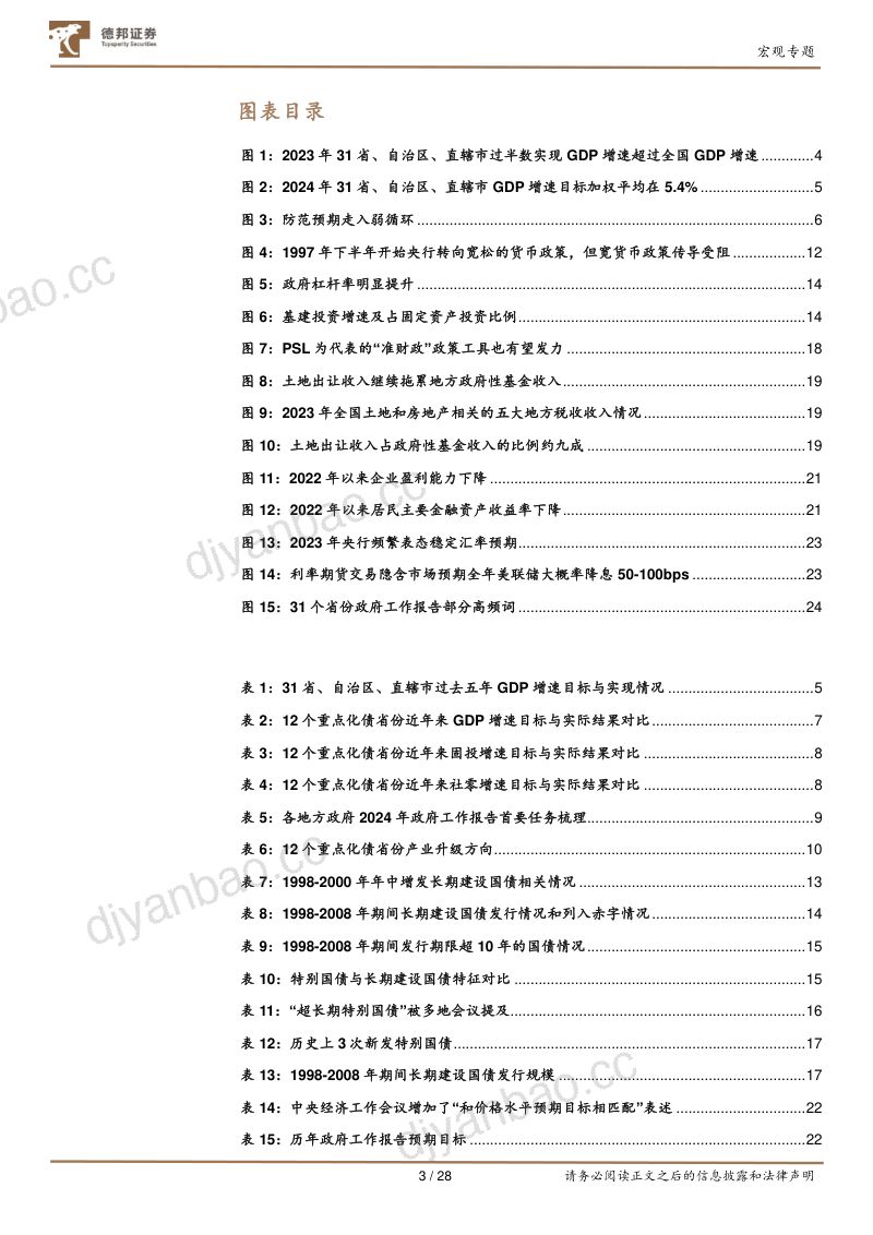 2024年地方两会观察与全国两会前瞻:聚焦产业升级促进高质量发展-240302(28页) 第3页
