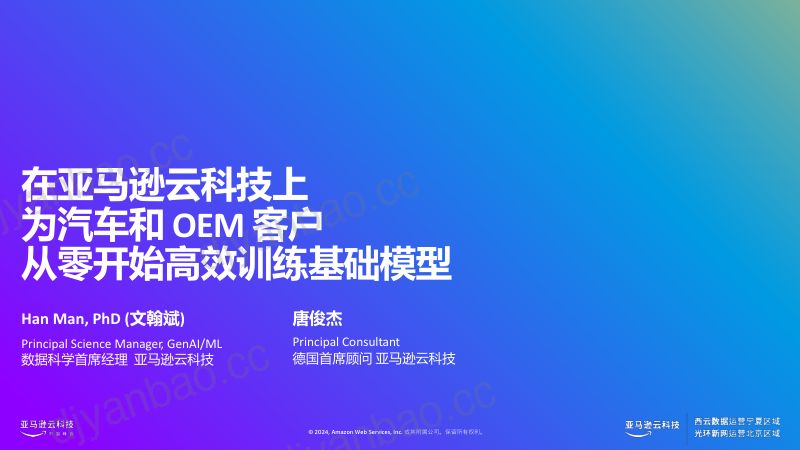 汽车行业基础模型高效训练实例分享 第2页