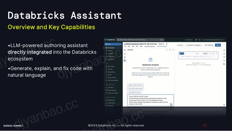 使用 Databricks Assistant 最大限度地提高工作效率:关键策略和技巧 第2页