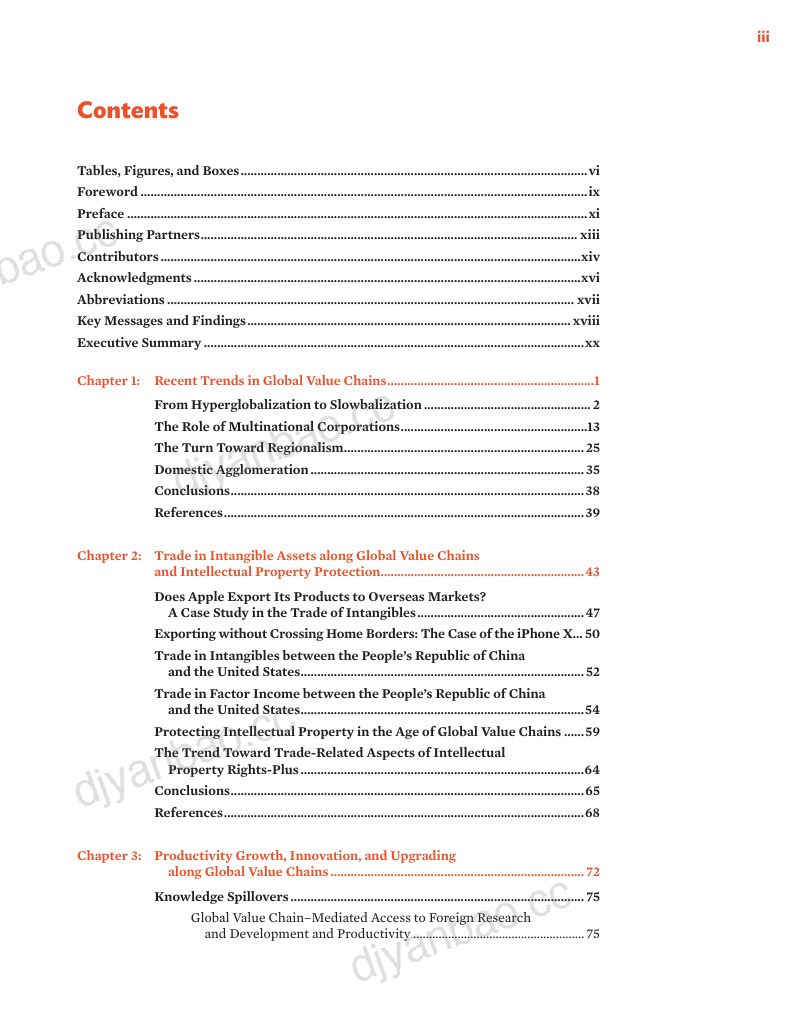 世界贸易组织：全球价值链发展报告2021（英文版）（244页） 第3页