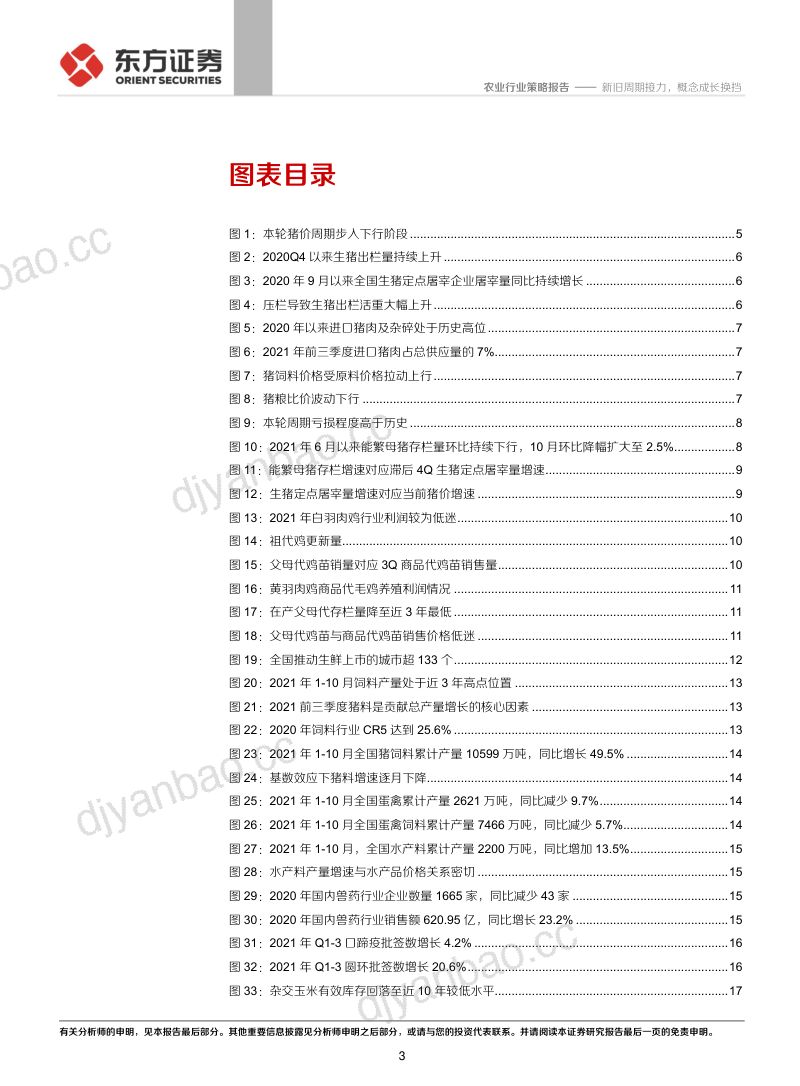 农业行业2022年年度策略:新旧周期接力概念成长换挡-211124(30页) 第3页