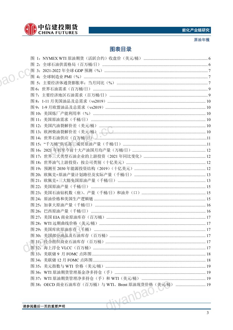 中信建投期货：2021年原油年度报告-供应释放预期加强油市能否继续高歌猛进（21页） 第3页