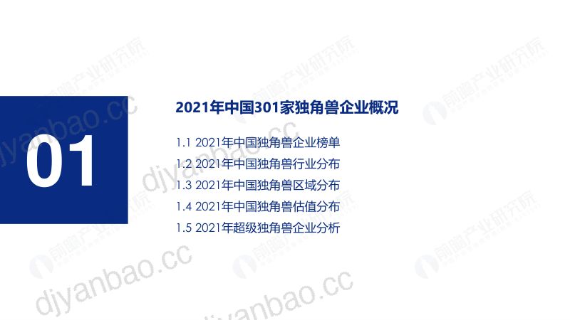 前瞻：2021年中国独角兽企业研究报告（81页） 第3页