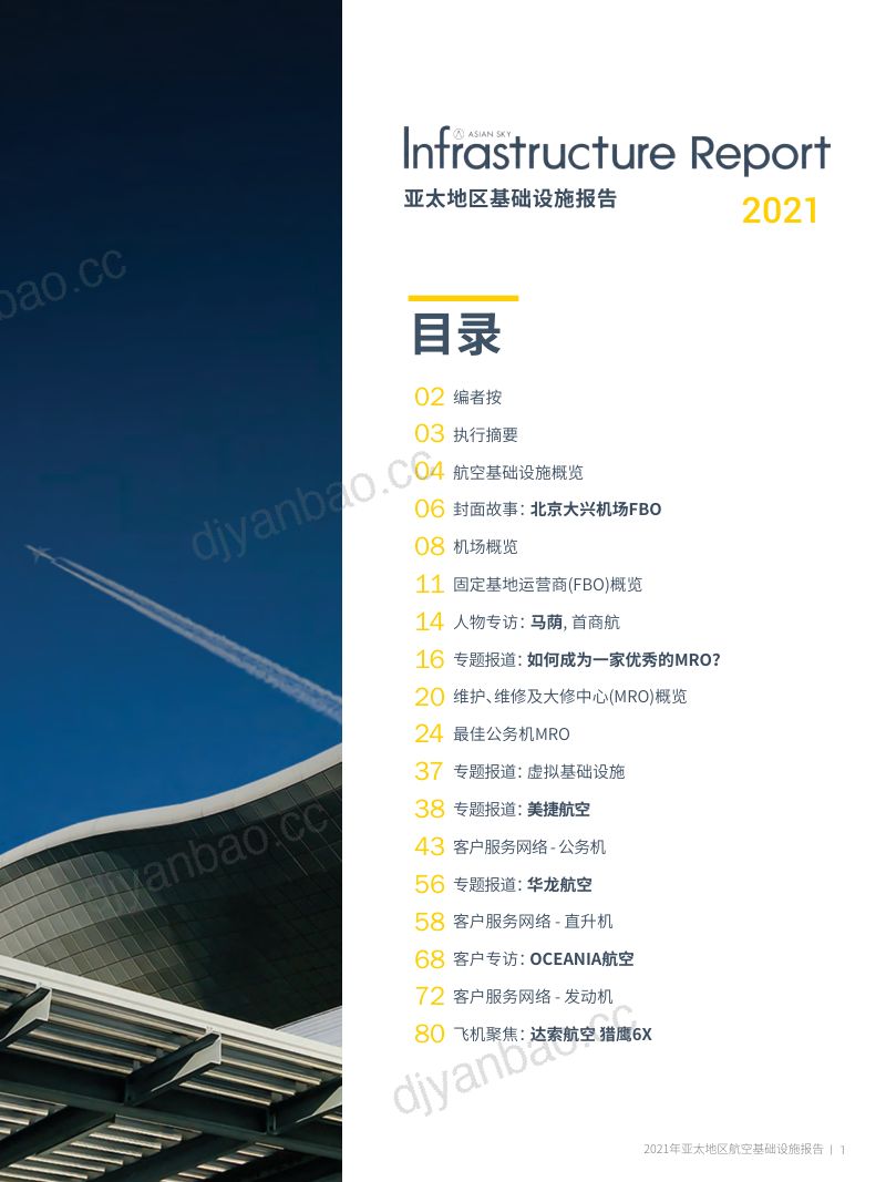 CBM：2021年度亚太地区公务航空基础设施报告（86页） 第3页