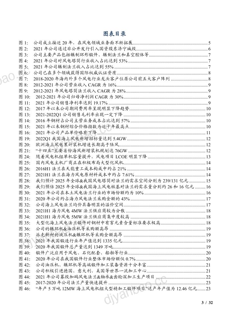 2021-2025年风电法兰市场规模预测及恒润股份成长空间分析报告(27页) 第3页