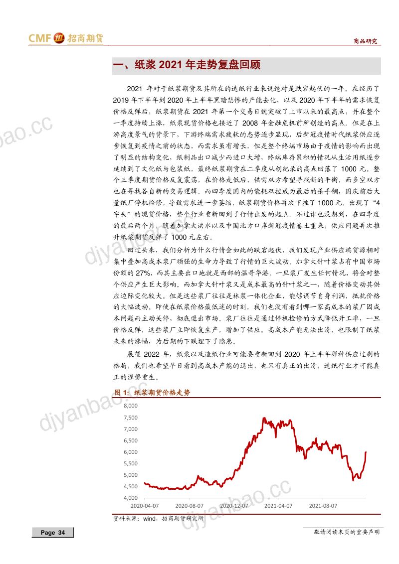 纸浆2022年度投资策略:越过黑暗与沙丘能否再见星辰?-211206(18页) 第2页