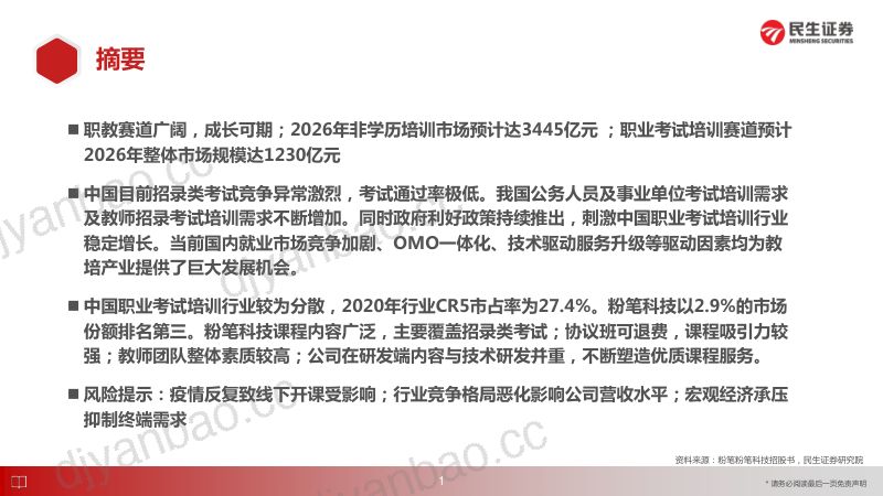 商社行业:粉笔科技招股书拆解-220311(33页) 第2页