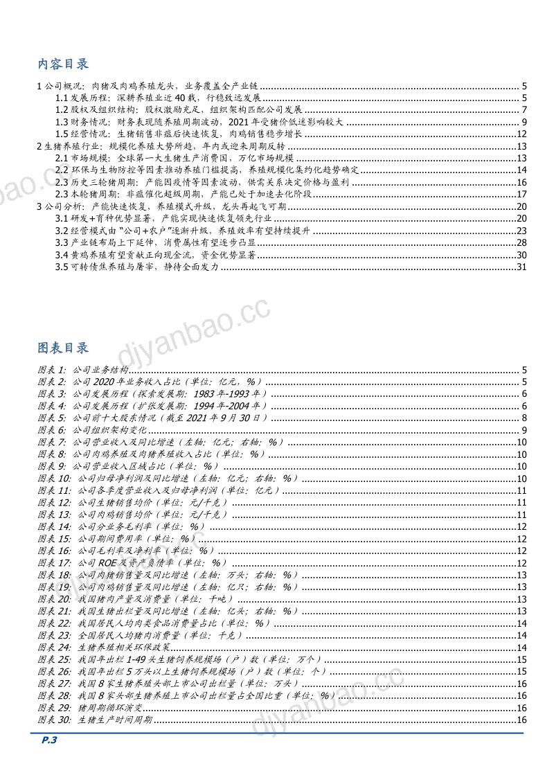 2022年温氏股份财务经营情况分析及生猪养殖行业市场规模研究报告（35页） 第2页