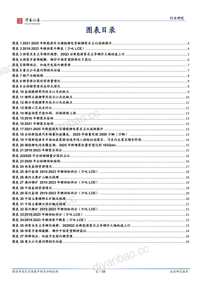 锂行业深度报告之锂复盘展望与全球供需梳理：供需支撑高锂价利润上移资源为王加速开发-20220320（28页） 第3页