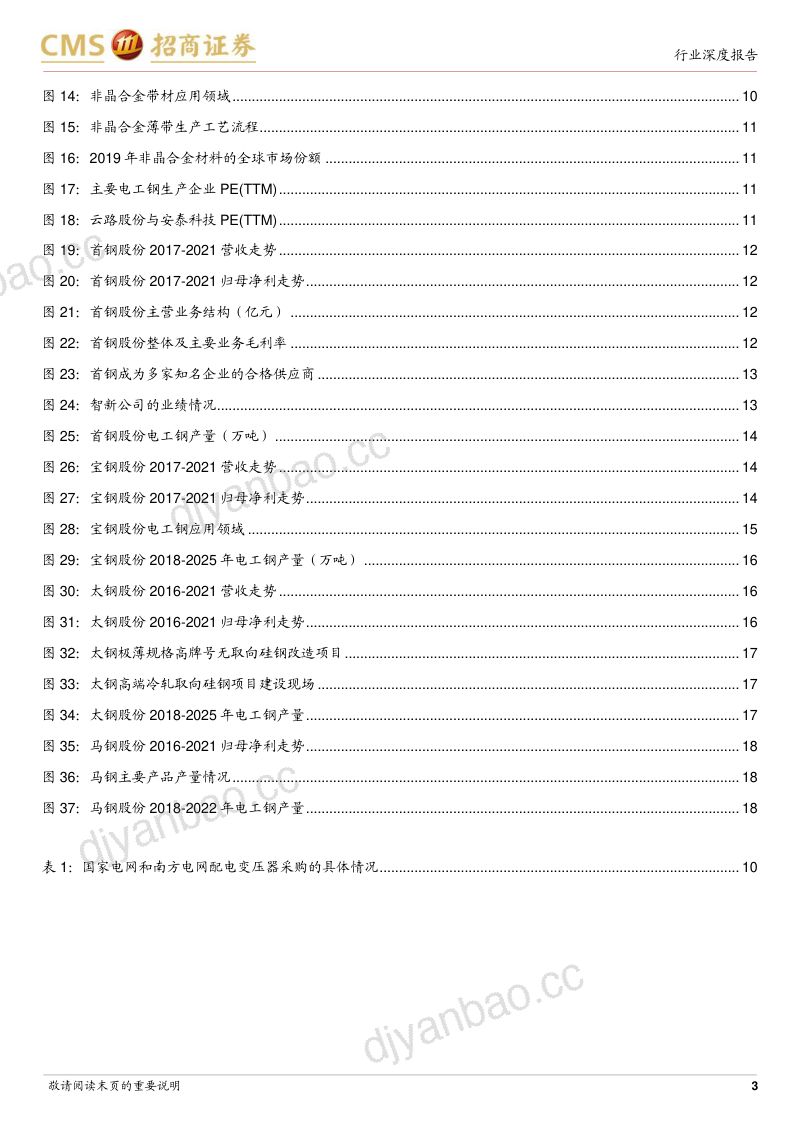 电工钢行业深度报告（二）：高壁垒却低估值行业领先梯队有待价值重估-220402（20页） 第3页