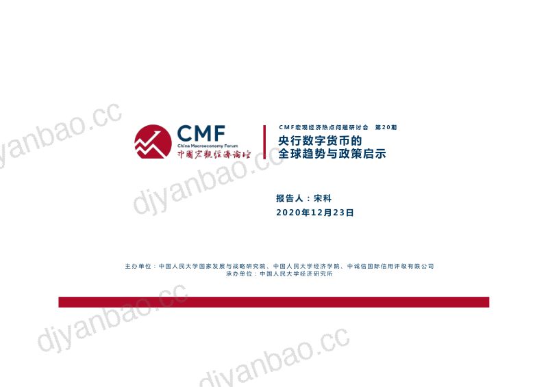 CMF:央行数字货币的全球趋势与政策启示(68页) 第3页