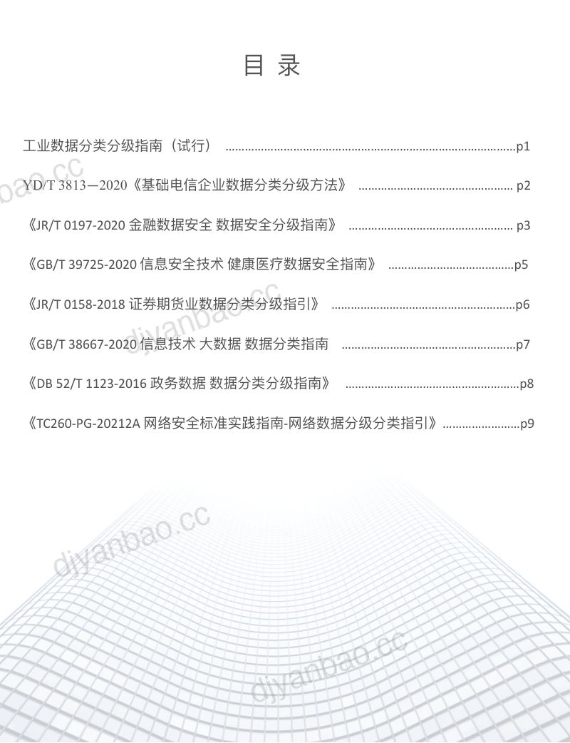 iLAW合规创研院：2022数据分级分类汇编报告（12页） 第3页