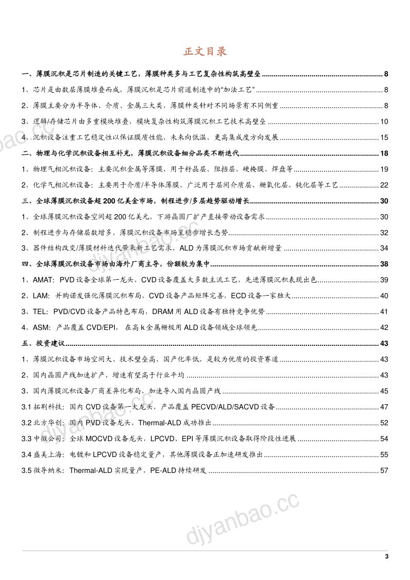2022年全球薄膜沉积设备市场空间增长驱动力及厂商布局研究报告（56页） 第2页