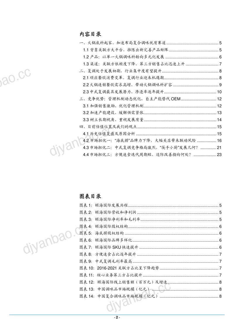2022年复合调味行业趋势及颐海国际竞争优势分析报告(29页) 第2页