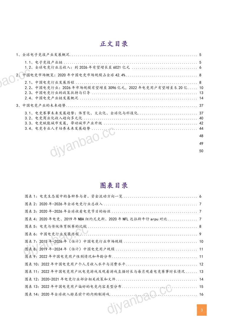 2022-2026年中国电竞市场规模测算及产业链趋势分析报告（48页） 第2页
