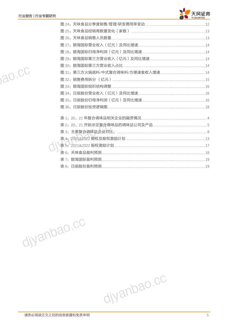 复合调味品行业专题报告:格局改善管理向上复合调味品赛道有望迎拐点-220630(21页) 第3页