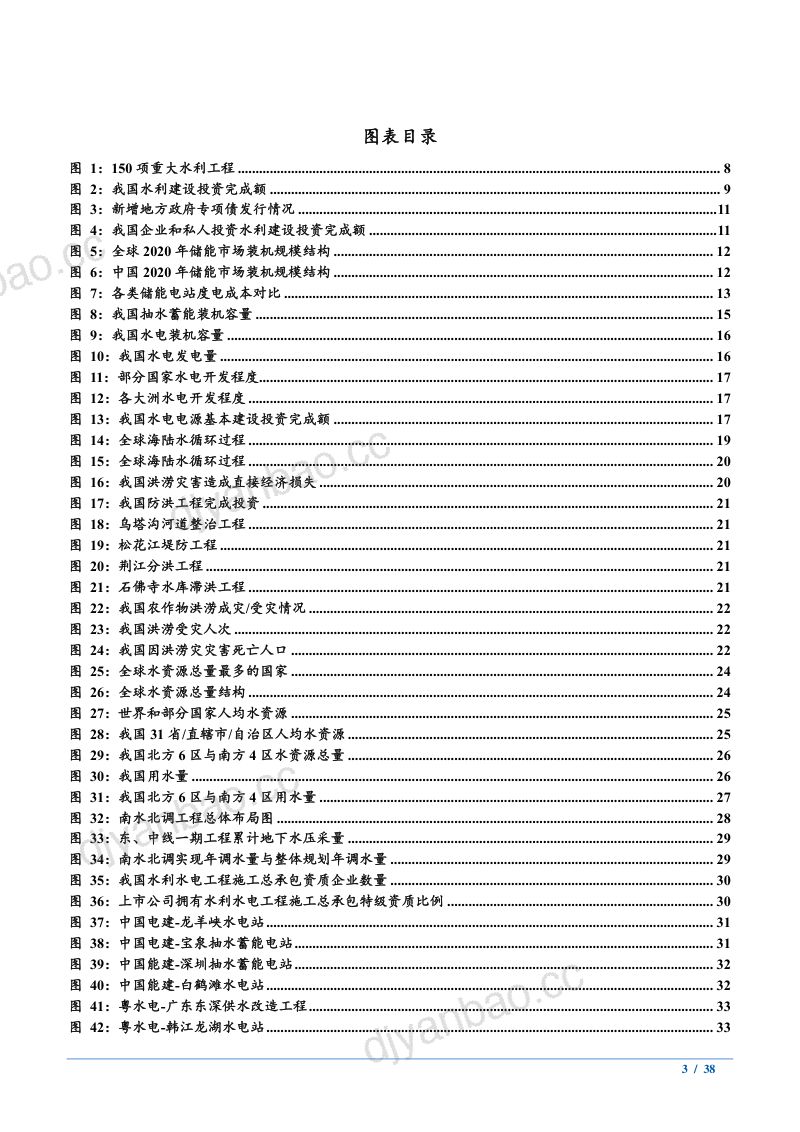 2022年中国水利工程政策趋势及抽水蓄能行业空间分析报告（35页） 第3页
