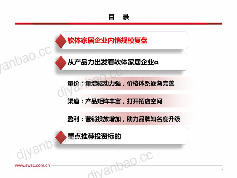 软体家居行业专题：从产品力视角看软体家居企业α-220812（39页） 第3页