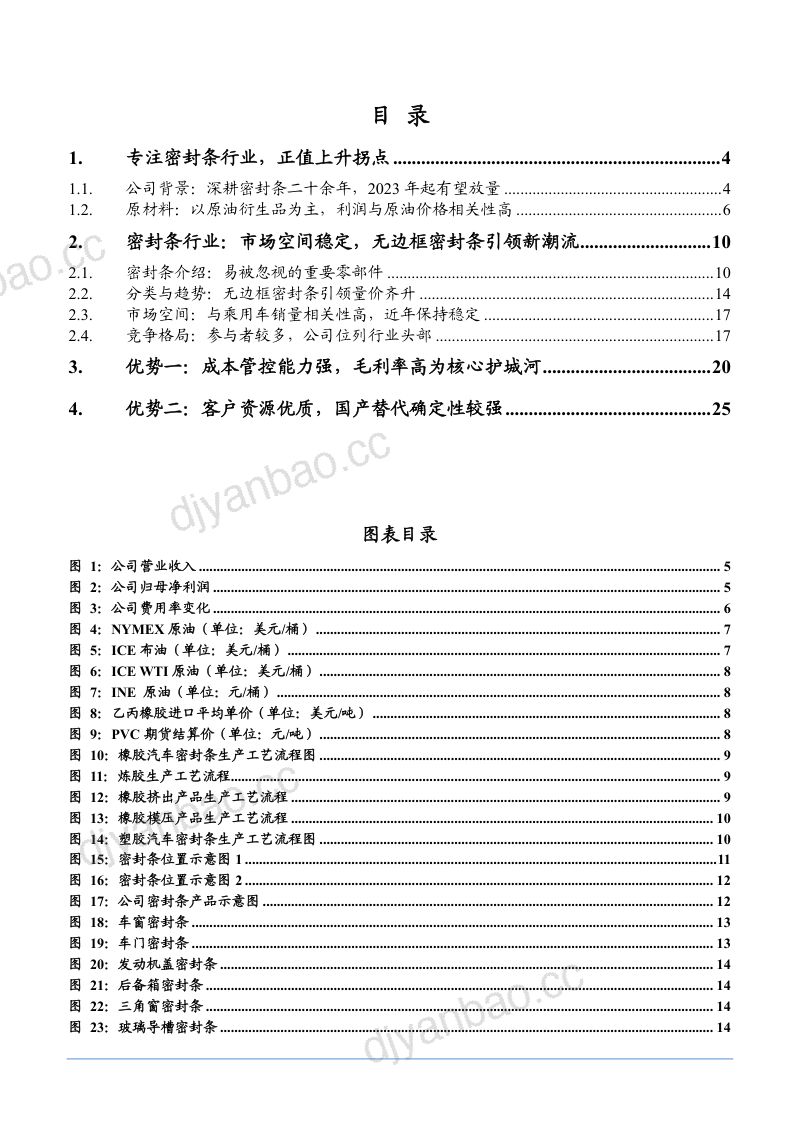 2022年中国密封条行业空间趋势及浙江仙通市场竞争分析报告（28页） 第2页