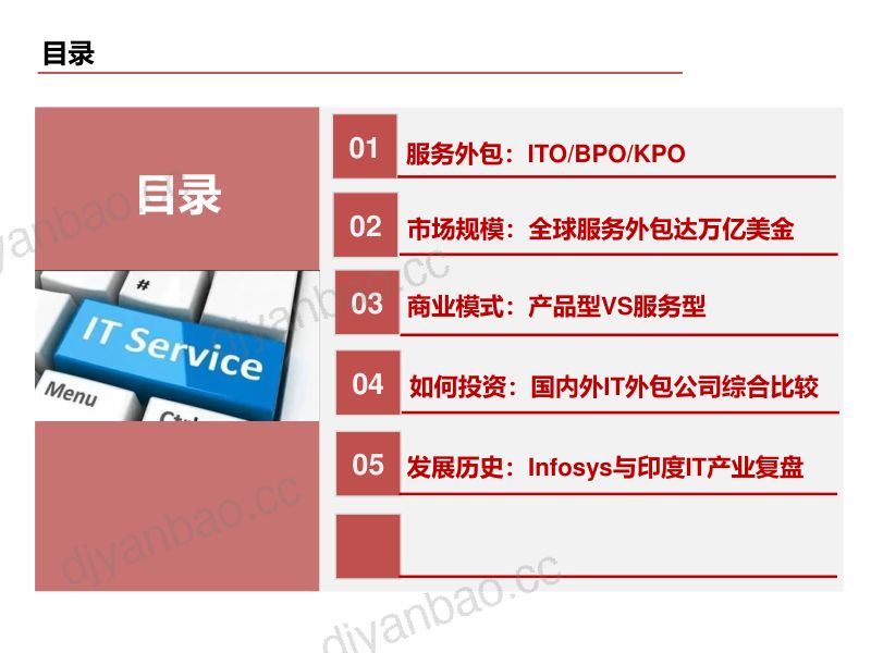 2022年全球IT服务外包市场规模格局及商业模式对比分析报告(95页) 第2页