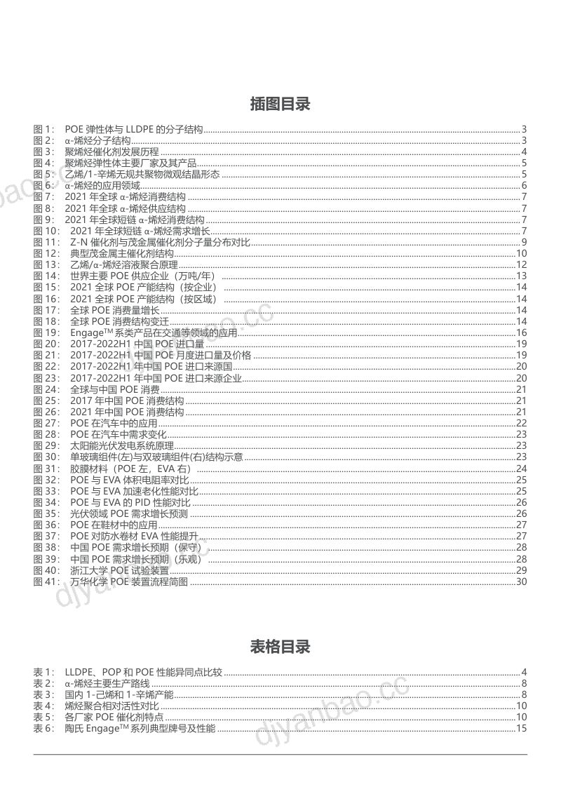 2022年聚烯烃弹性体POE行业供应需求格局及国产化进程分析报告(39页) 第2页