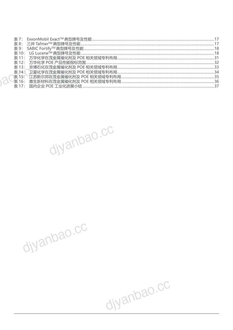 2022年聚烯烃弹性体POE行业供应需求格局及国产化进程分析报告(39页) 第3页
