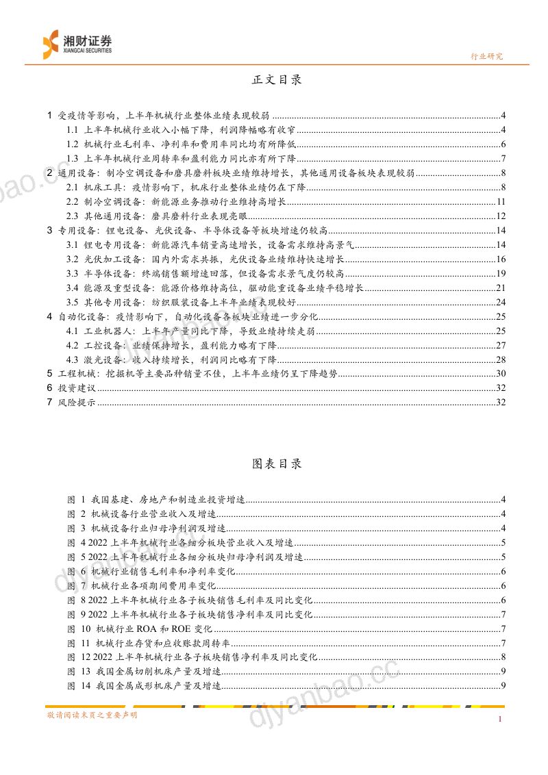 机械行业2022年中报综述：行业整体仍显弱势细分板块亮点频出-220914（34页） 第2页