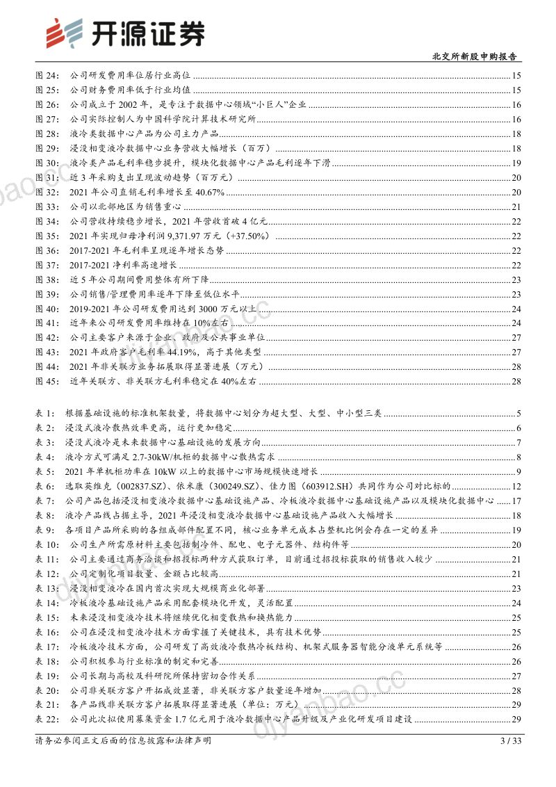 曙光数创:数据中心液冷技术“小巨人”赋能“东数西算”绿色价值-220922(33页) 第3页