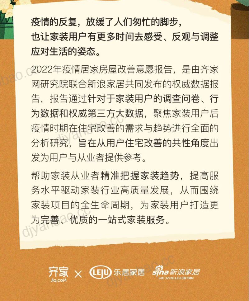 齐家网:2022年疫情居家房屋改善意愿报告(21页) 第2页