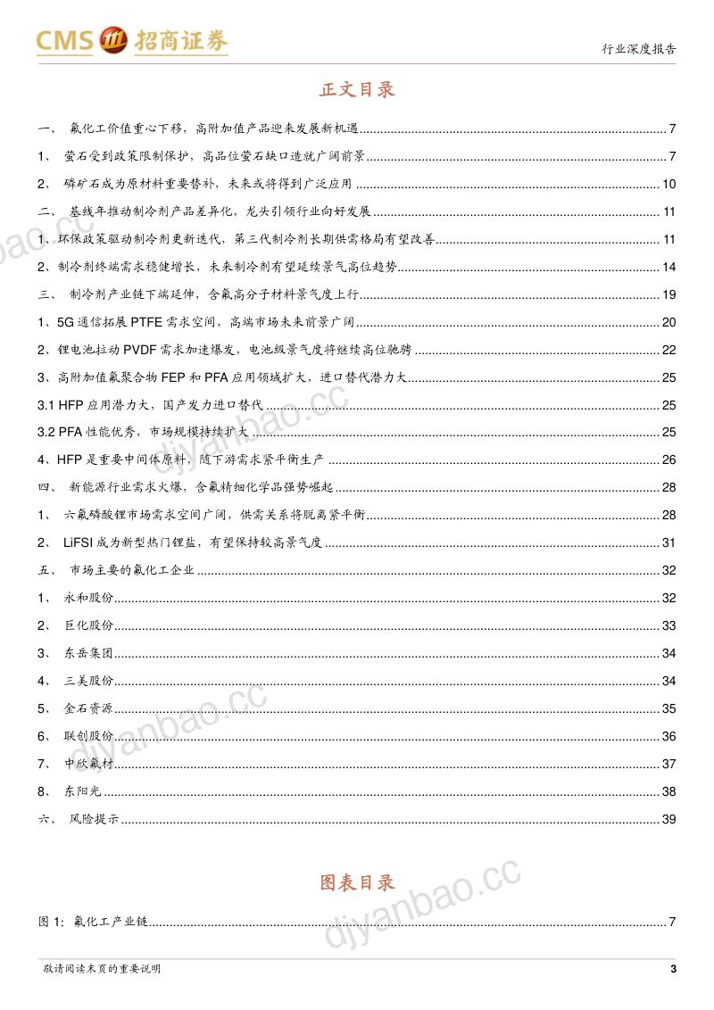 氟化工行业深度报告:高端氟精细化工品未来发展空间巨大-221023(40页) 第3页