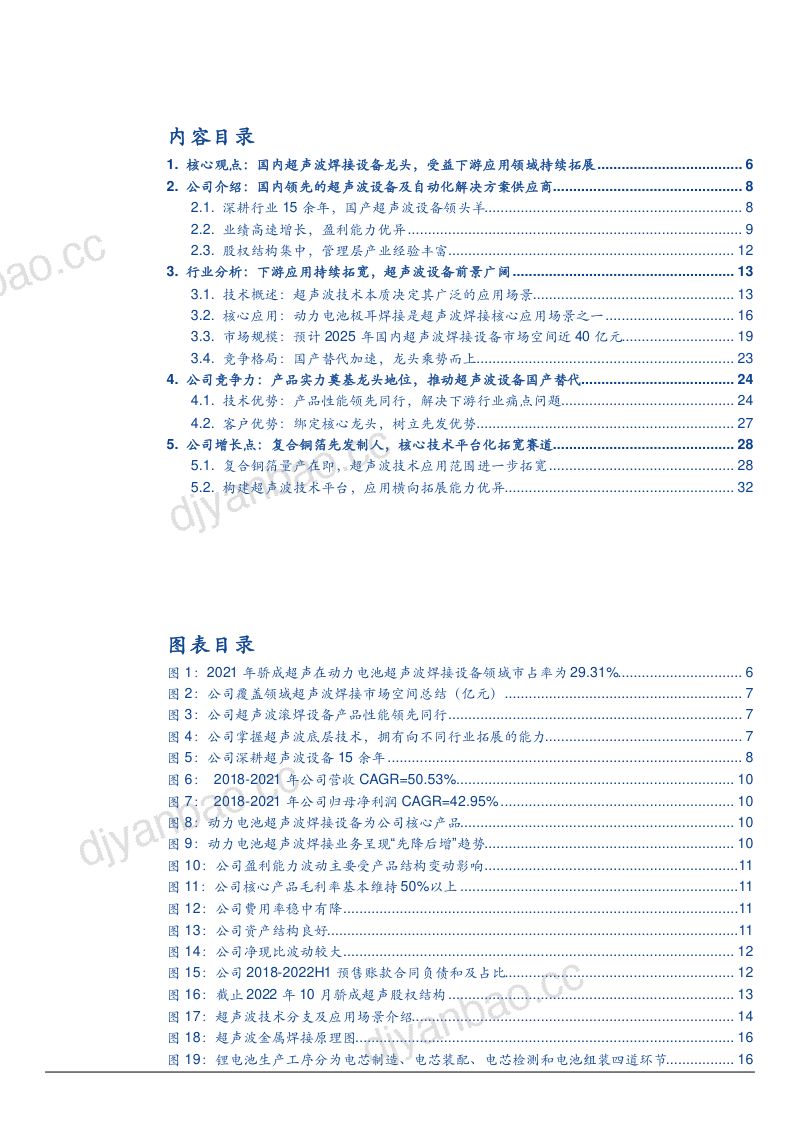 2022年超声波设备行业格局前景及骄成超声竞争力分析报告(35页) 第2页